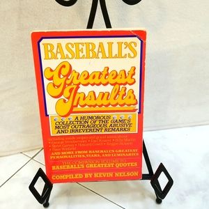 Book:Baseball's  Greatest  Insults Compiled by Kevin Nelson